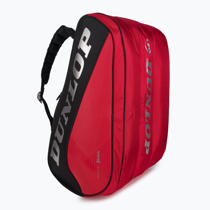 Tenisová taška Dunlop CX Performance 8RKT Thermo 65 l black/red 103127 2