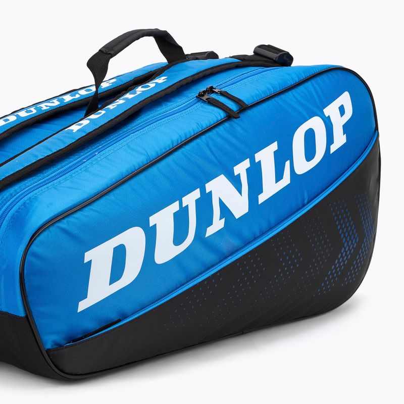 Tenisová taška Dunlop FX-Club 10 RKT black/blue 8