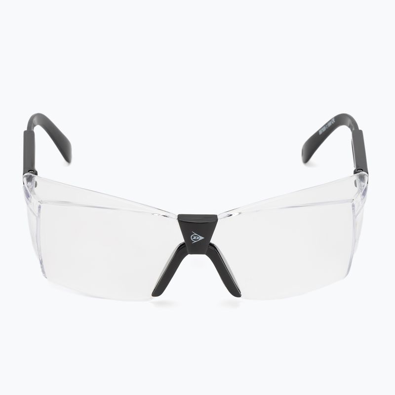Okuliare na squash Dunlop Club Eyewear Protective black/clear 3
