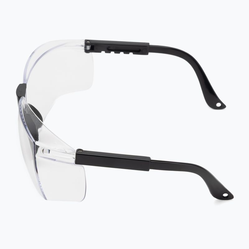 Okuliare na squash Dunlop Club Eyewear Protective black/clear 4
