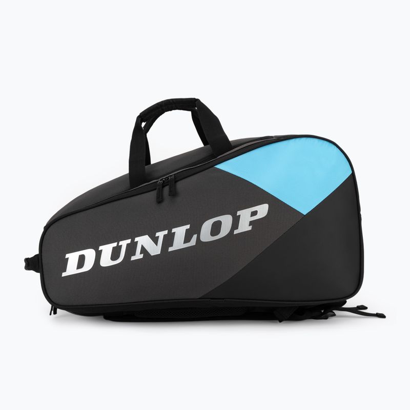 Taška na padel Dunlop Padel FX Team black/cyan/gun metal 3