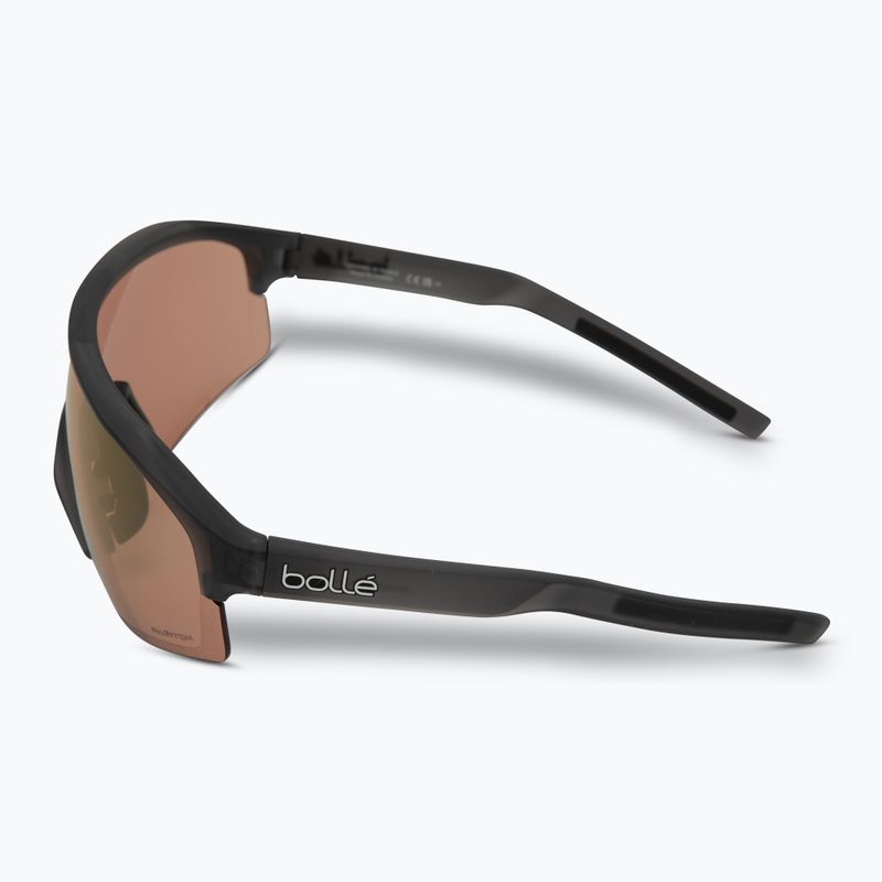 Fotochromatické slnečné okuliare Bollé Lightshifter XL black frost/phantom brown red 4