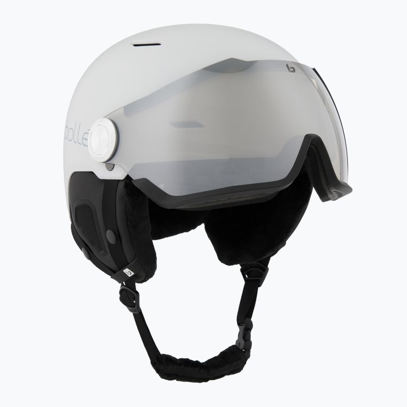 Lyžiarska prilba Bollé Might Visor off white matte/brown gun 8