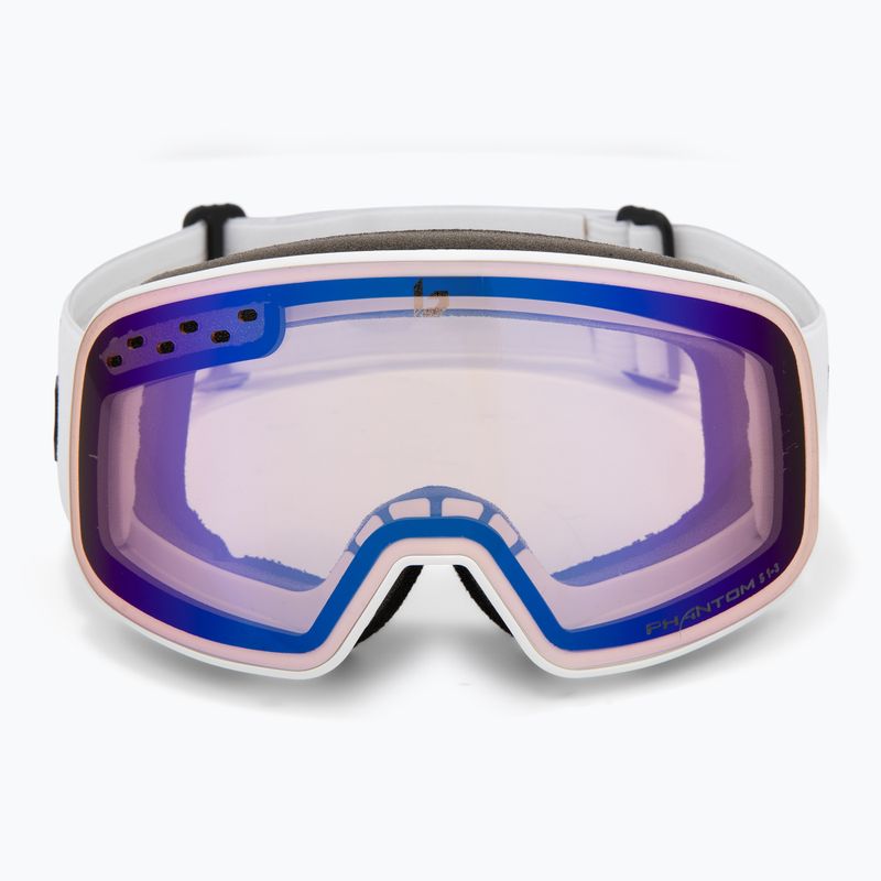 Lyžiarske okuliare Bollé Nevada Small off-white matte/phantom vermilion blue photochromic 2