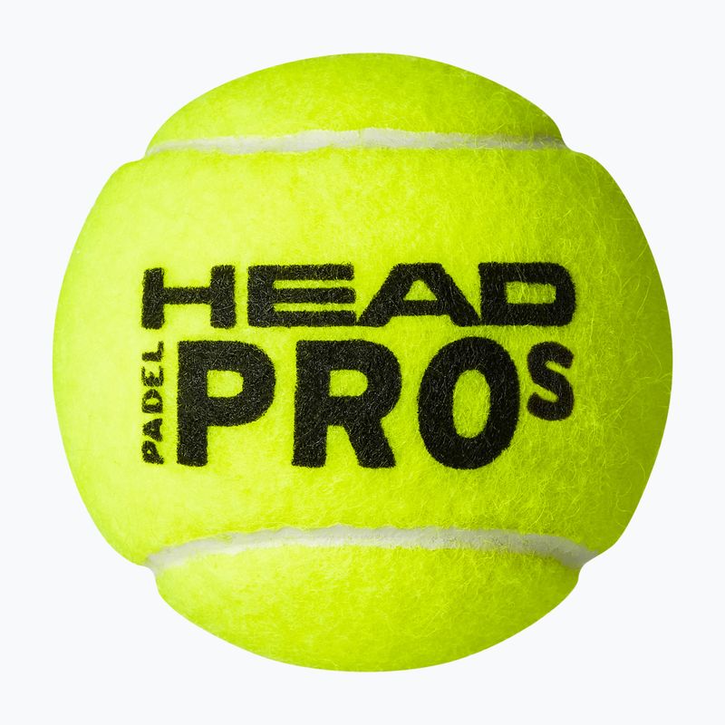 Pádlové loptičky HEAD Pro S 3 ks žlté 575713 2