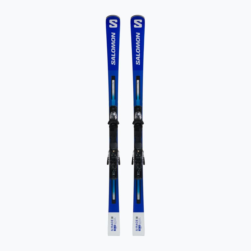 Zjazdové lyže Salomon S Race GS 1 + M12 GW blue/white L47383