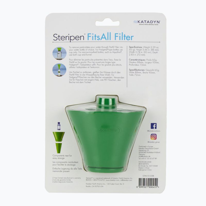 PredfilterKatadyn Steripen FitsAll With 40 Micron Filter 2