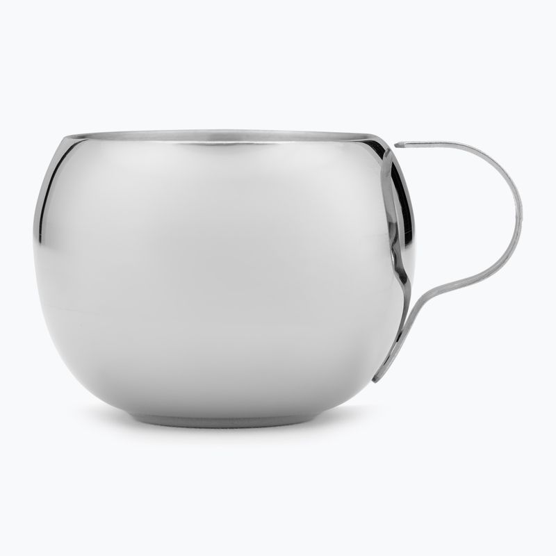 GSI Outdoors ľadovcový nerezový dvojstenný šálok na espresso strieborný 63390