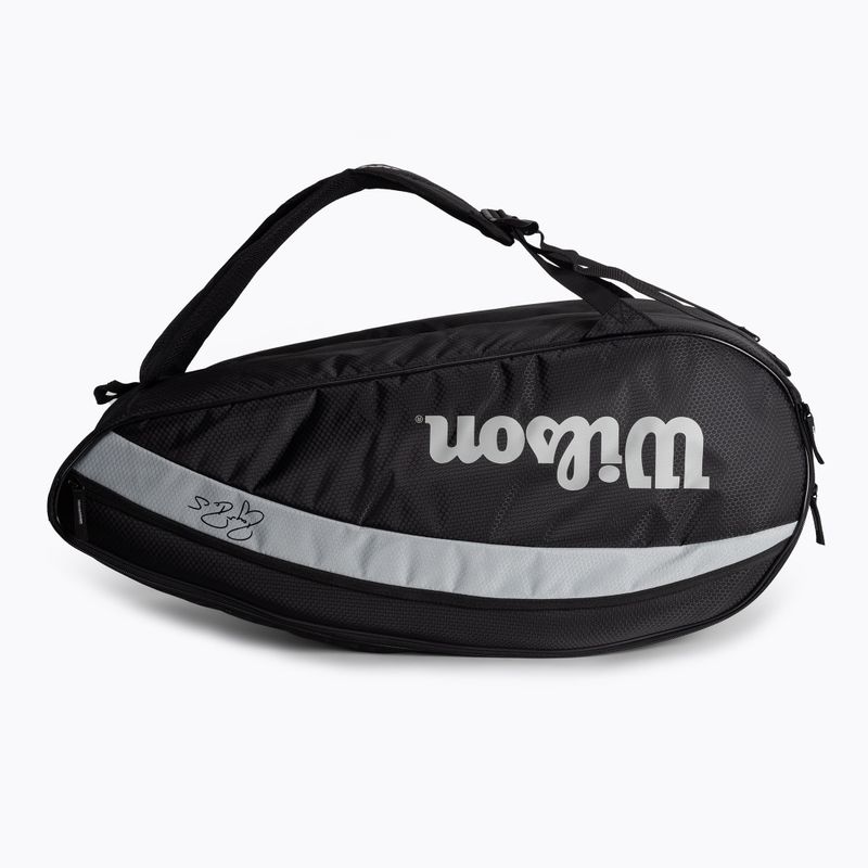 Tenisová taška Wilson RF Team 12PK čierna WR8005601
