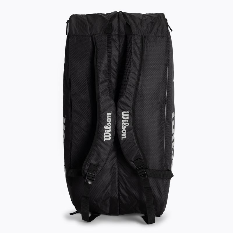 Tenisová taška Wilson RF Team 12PK čierna WR8005601 4