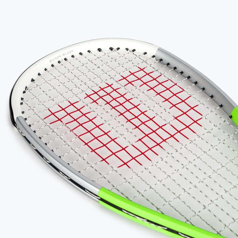 Wilson Blade UL squashová raketa zelená WR042510H0 6