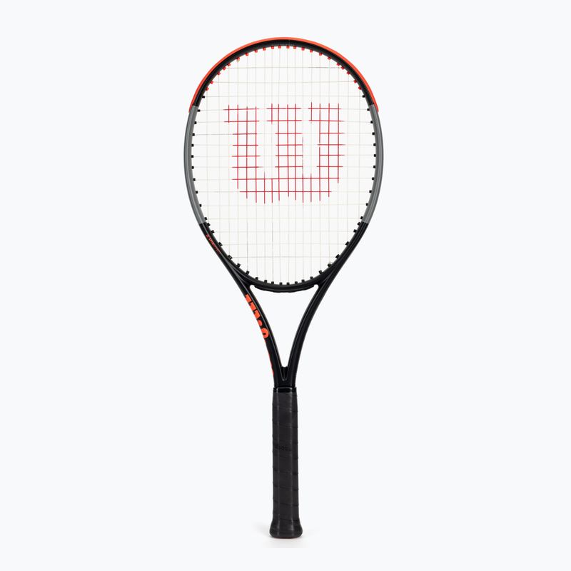 Tenisová raketa Wilson Burn 100Ls V4.0 čierno-oranžová WR044910U