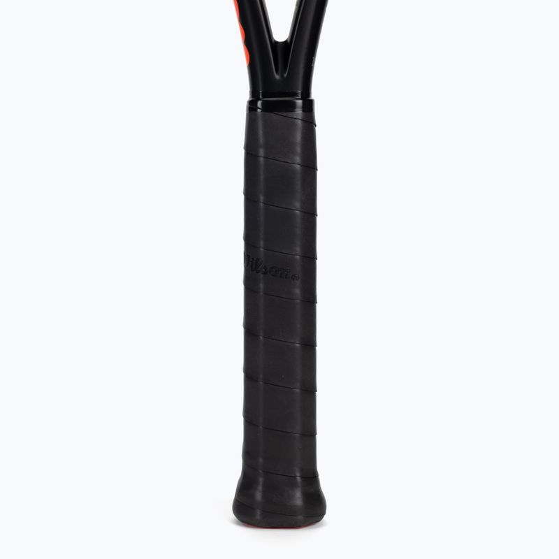 Tenisová raketa Wilson Burn 100Ls V4.0 čierno-oranžová WR044910U 4