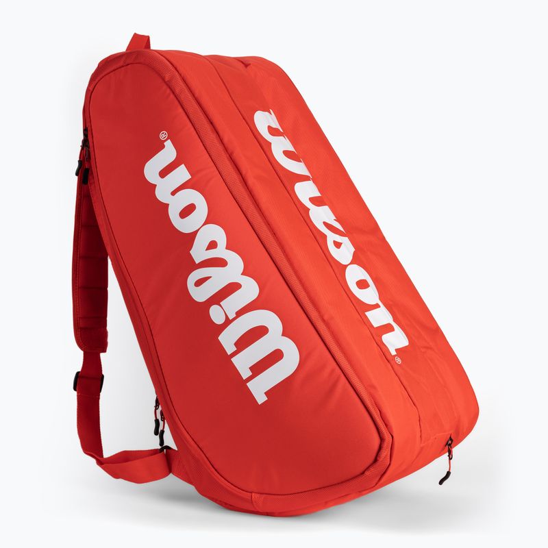 Tenisová taška Wilson Super Tour 15 PK červená WR8010301 3
