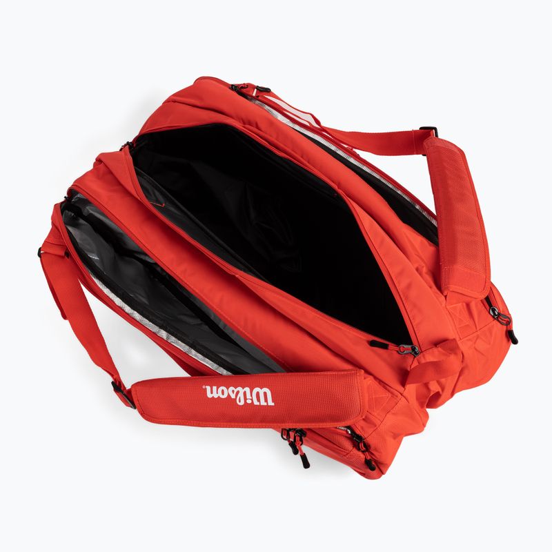 Tenisová taška Wilson Super Tour 15 PK červená WR8010301 6