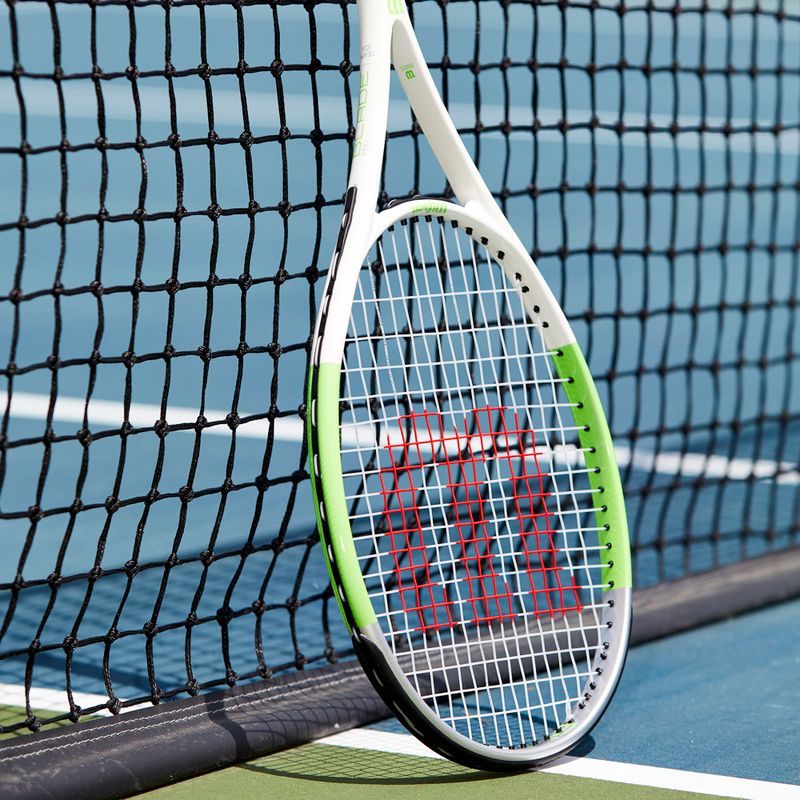 Tenisová raketa Wilson Blade Feel Team 103 biela WR054810U 7