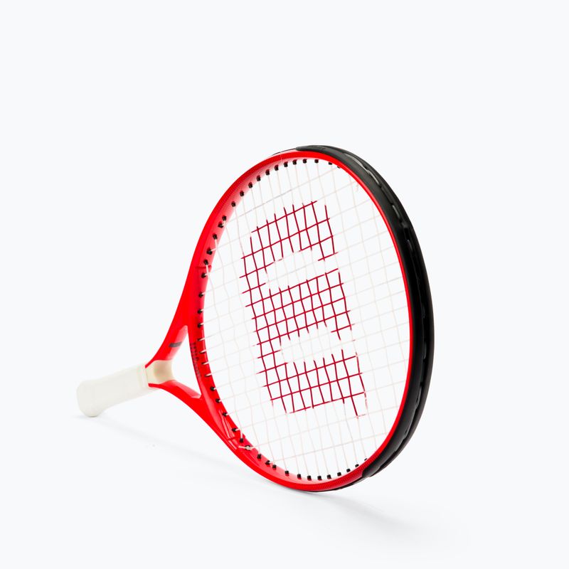 Detská tenisová raketa Wilson Roger Federer 21 Half Cvr červená WR054110H+ 2