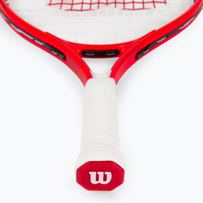 Detská tenisová raketa Wilson Roger Federer 19 Half Cvr červená WR054010H 5