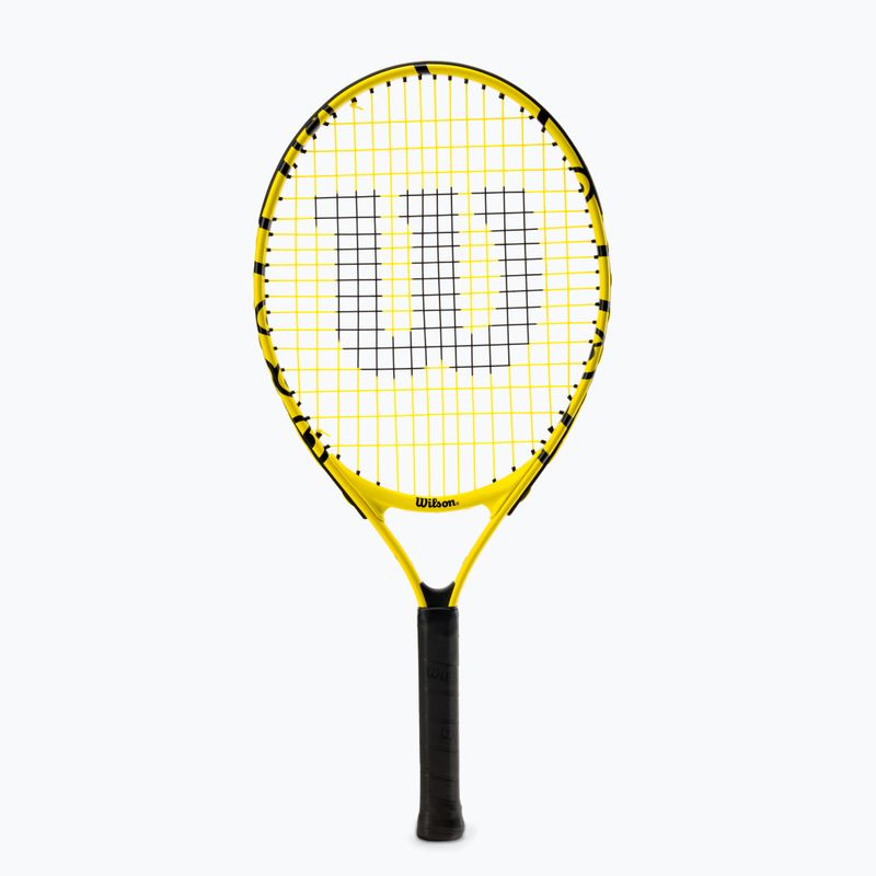 Detská tenisová raketa Wilson Minions Jr 23 žltá/čierna WR069110H+