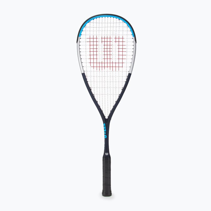 Squashová raketa Wilson Ultra CV modrá/strieborná