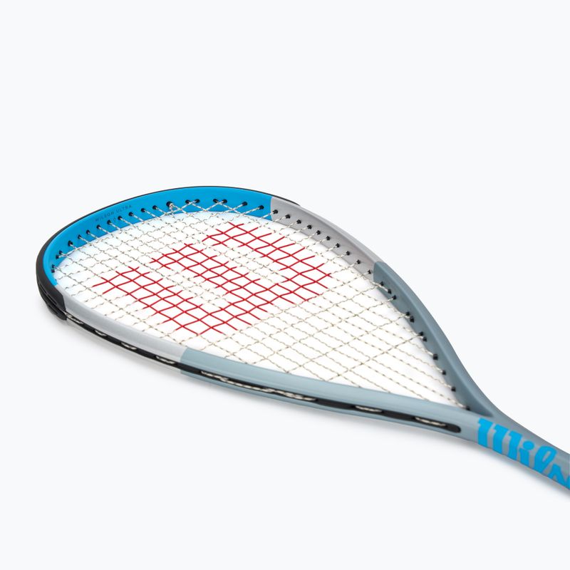 Squashová raketa Wilson Ultra L modrá/strieborná 5