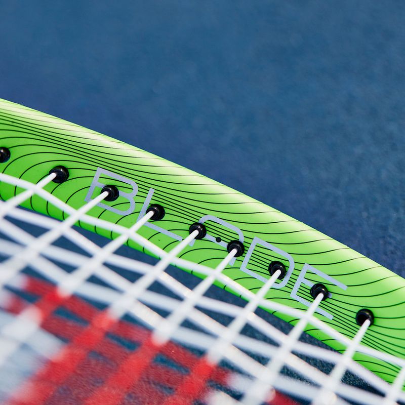 Tenisová raketa Wilson Blade Feel 103 čierno-zelená WR083310U 12