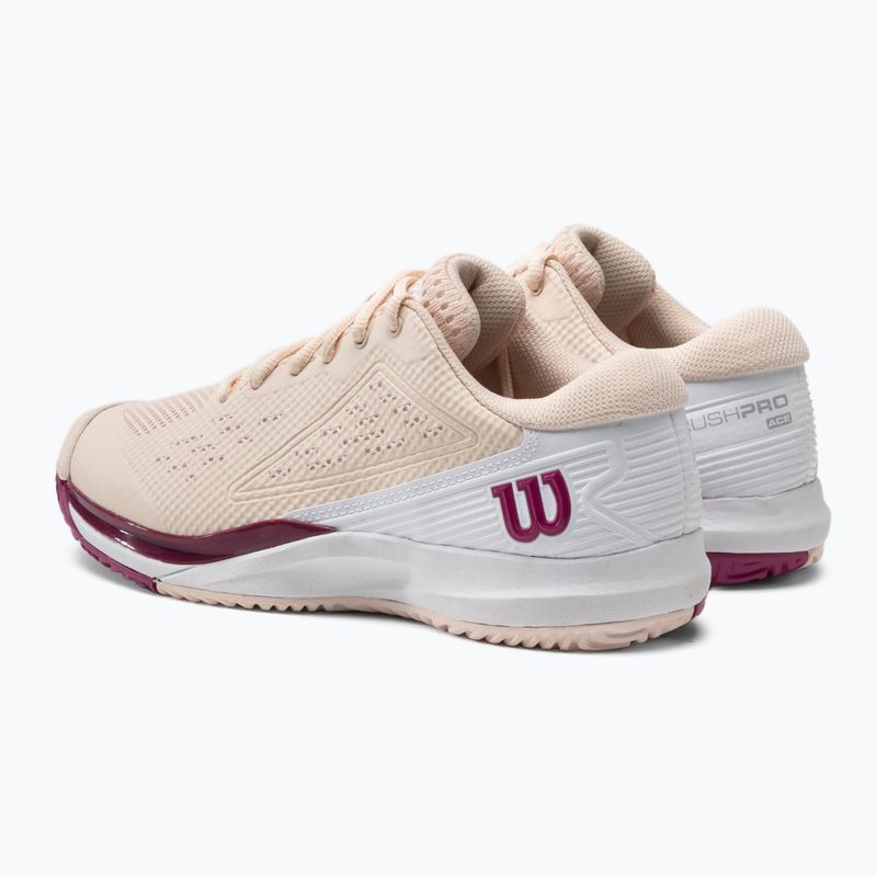 Dámska tenisová obuv Wilson Rush Pro Ace light pink WRS328730 3