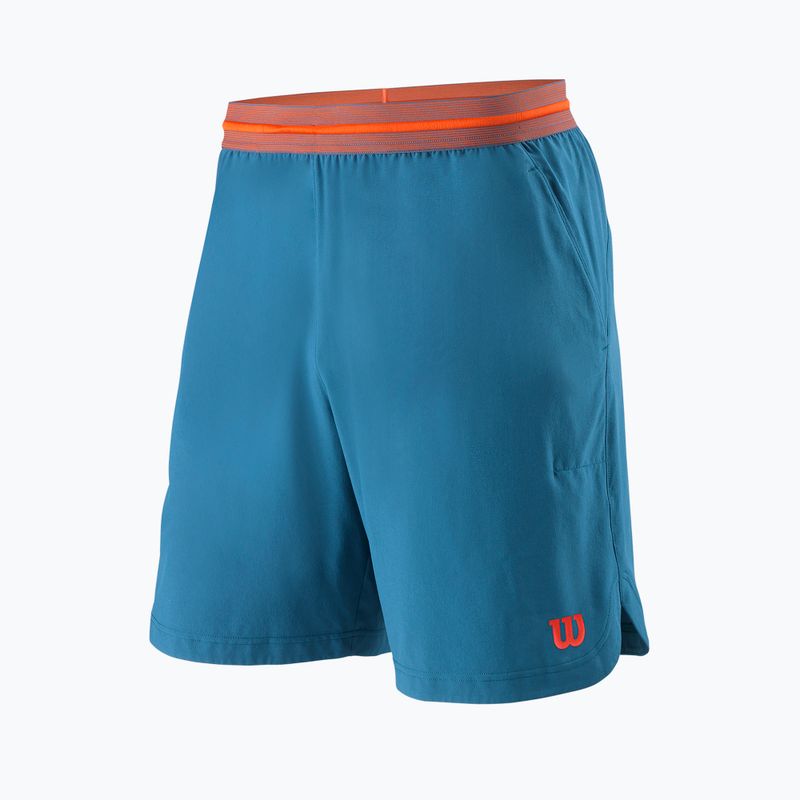 Pánske tenisové šortky Wilson Power 8 II blue WRA805601