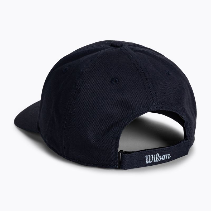 Pánska šiltovka Wilson Script Twill Hat navy blue WRA788607 3