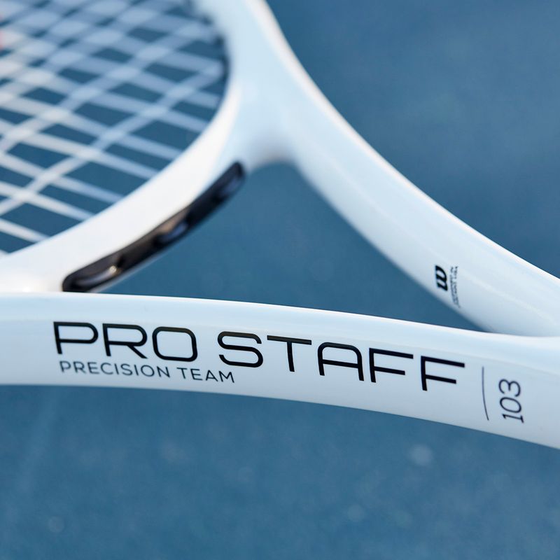 Tenisová raketa Wilson Pro Staff Precision Team 103 červeno-biela WR080510U 11