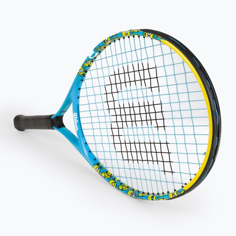 Detská tenisová raketa Wilson Minions 2.0 Jr 23 blue/yellow WR097210H 2