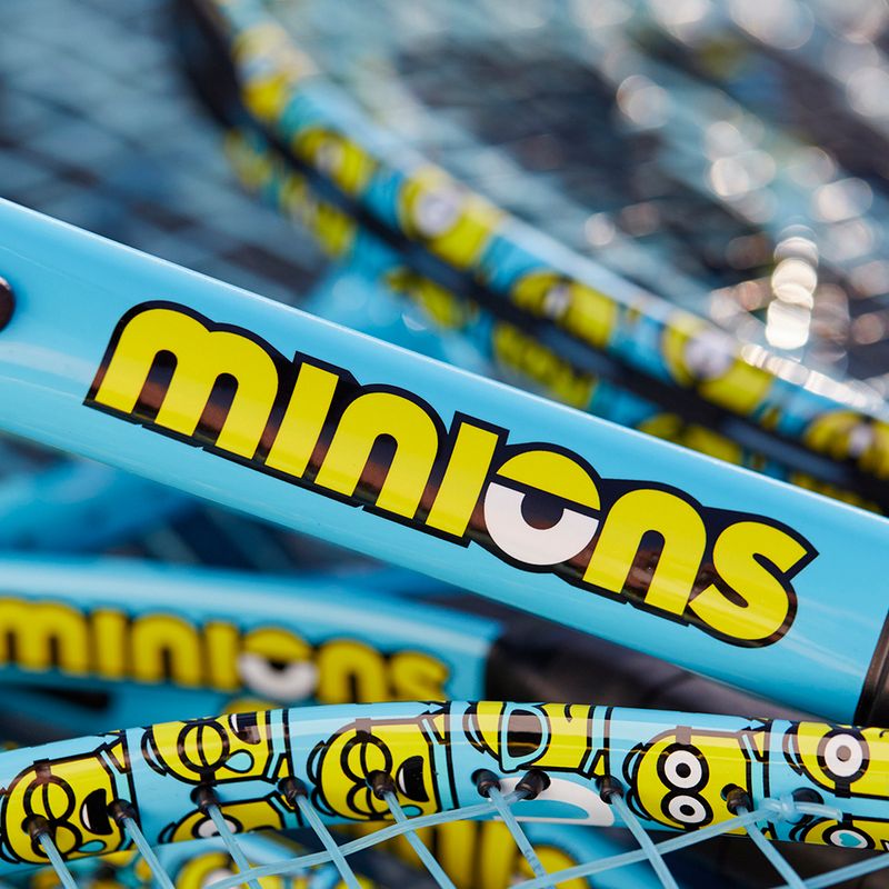 Detská tenisová raketa Wilson Minions 2.0 Jr 21 blue/yellow WR097110H 12