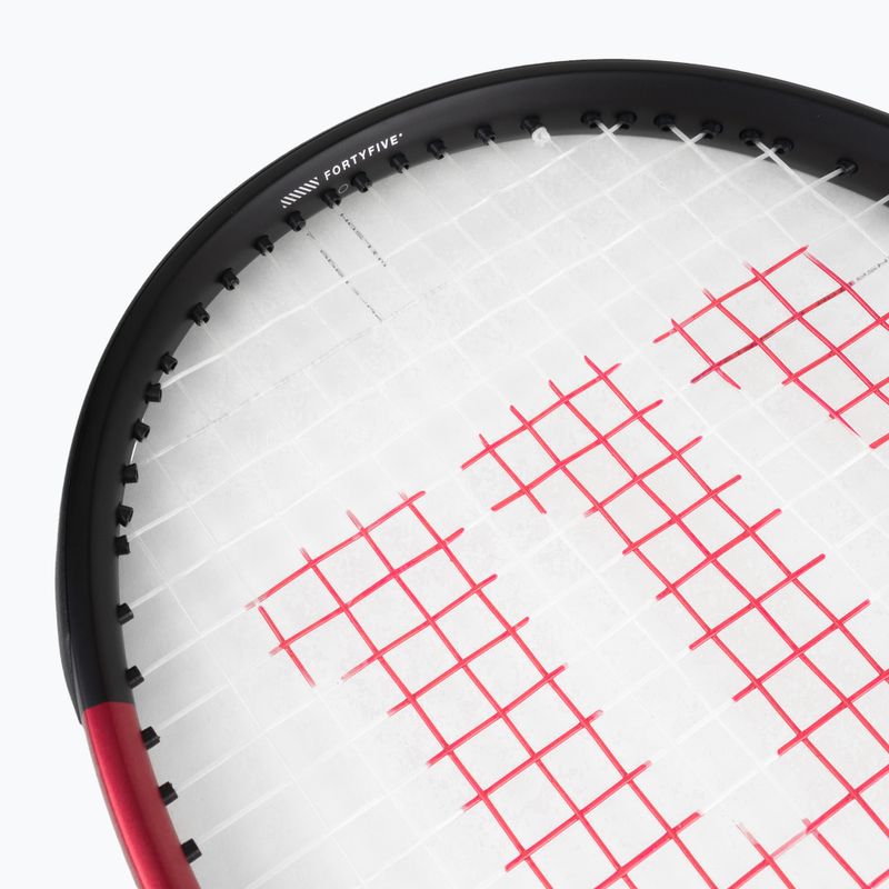 Wilson Clash 26 V2.0 detská tenisová raketa červená WR074610U 6