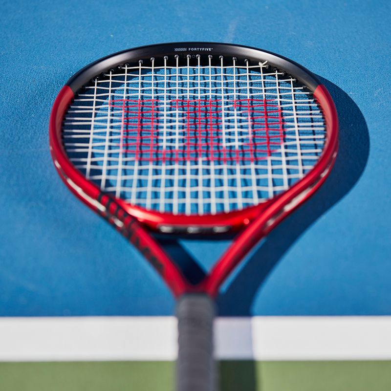 Wilson Clash 26 V2.0 detská tenisová raketa červená WR074610U 7