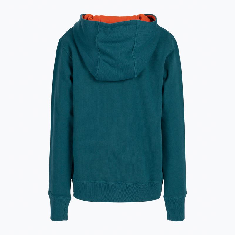 Detská mikina Wilson Tennis Script Cotton PO Hoody modrá WRA769219 2