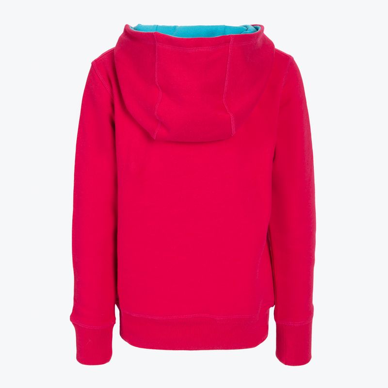 Detská mikina Wilson Tennis Script Cotton PO Hoody pink WRA769221 2