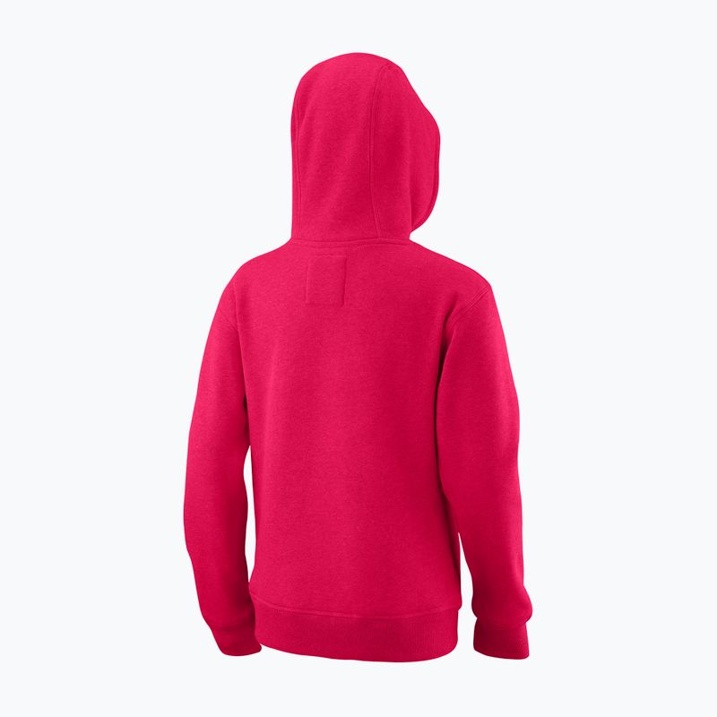 Detská mikina Wilson Tennis Script Cotton PO Hoody pink WRA769221 6