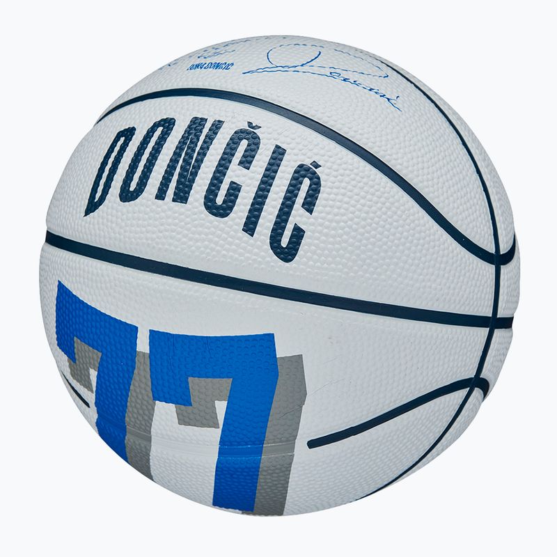 Wilson NBA Player Icon Mini Luka basketbal WZ4007701XB3 veľkosť 3 4