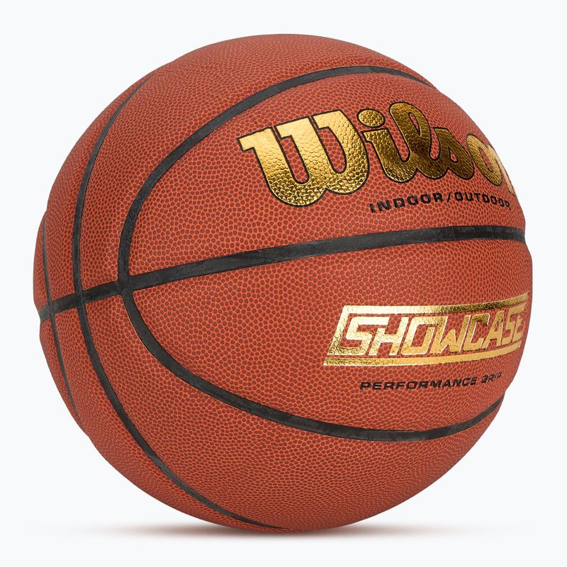 Basketbalová lopta Wilson Showcase Comp Basketball orange veľkosť 6 2