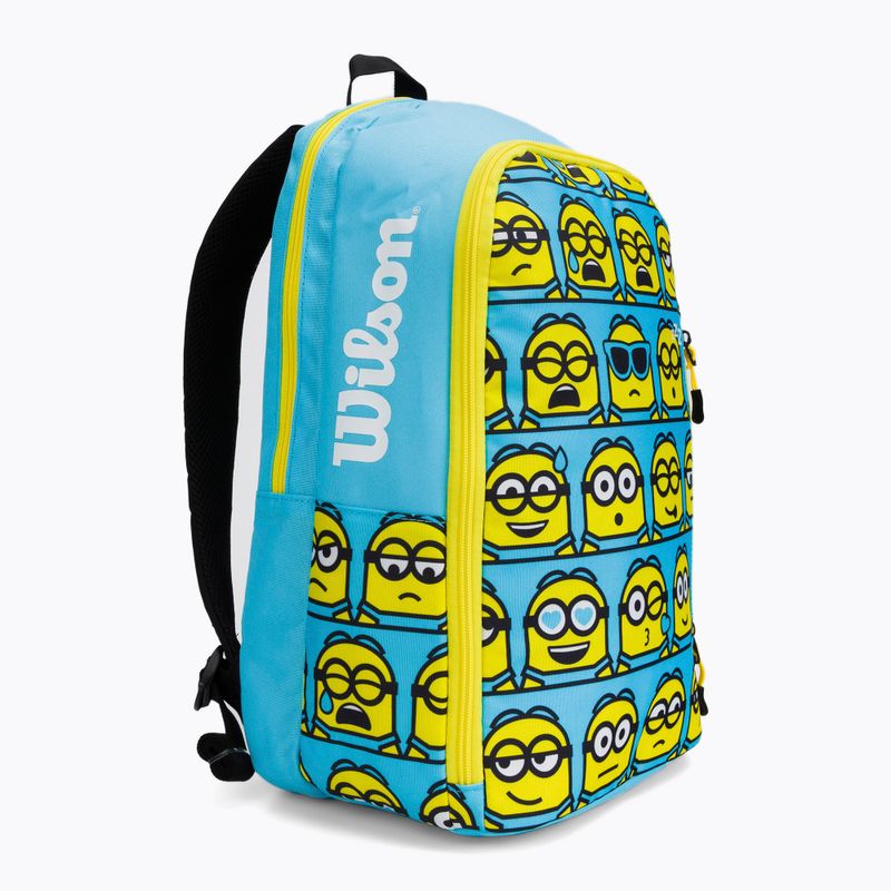 Wilson Minions 2.0 Detský tenisový batoh Team blue/yellow WR8020401001 2