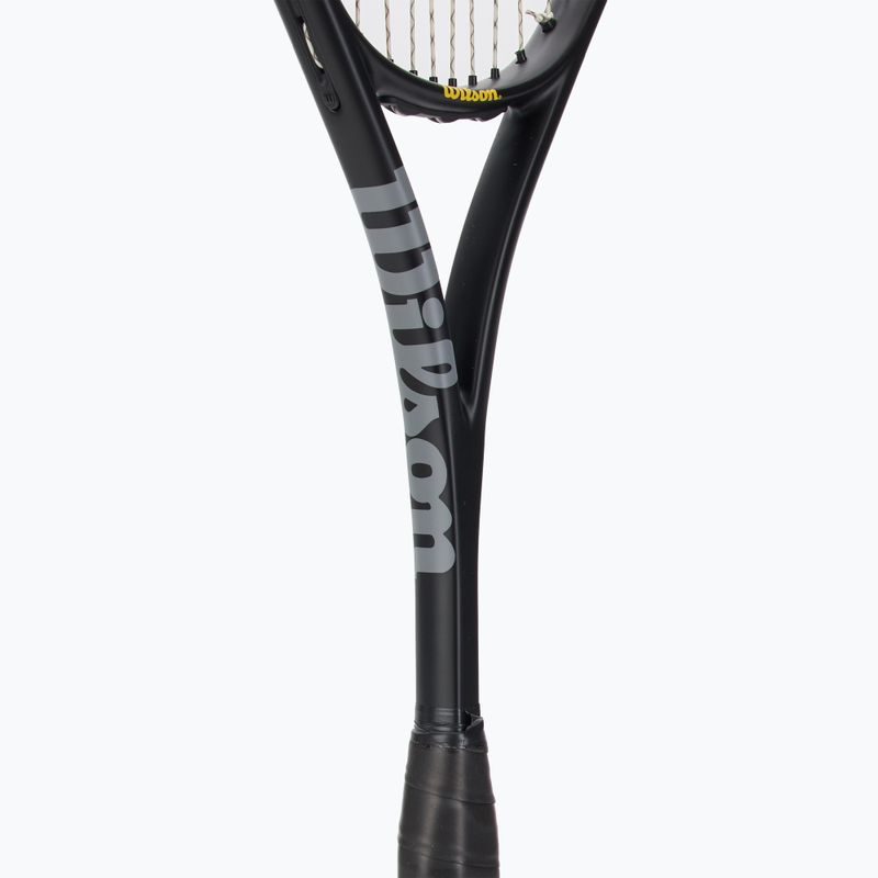 Squashová raketa Wilson Pro Staff CV čierna/žltá/červená 4