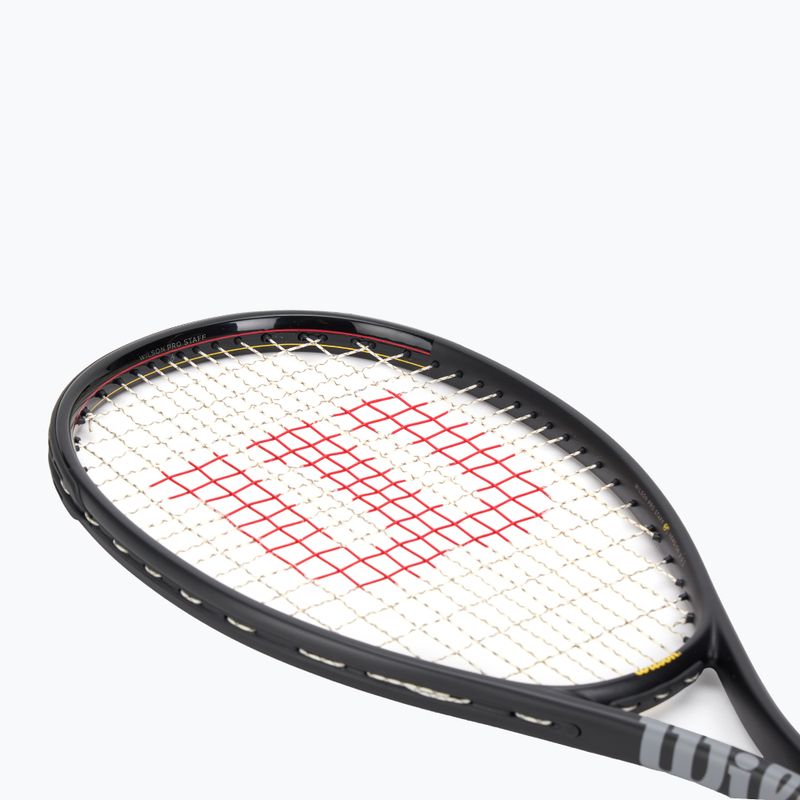 Squashová raketa Wilson Pro Staff CV čierna/žltá/červená 5