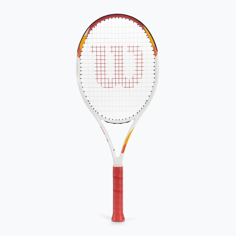 Tenisová raketa Wilson Six One červená a biela WR125010