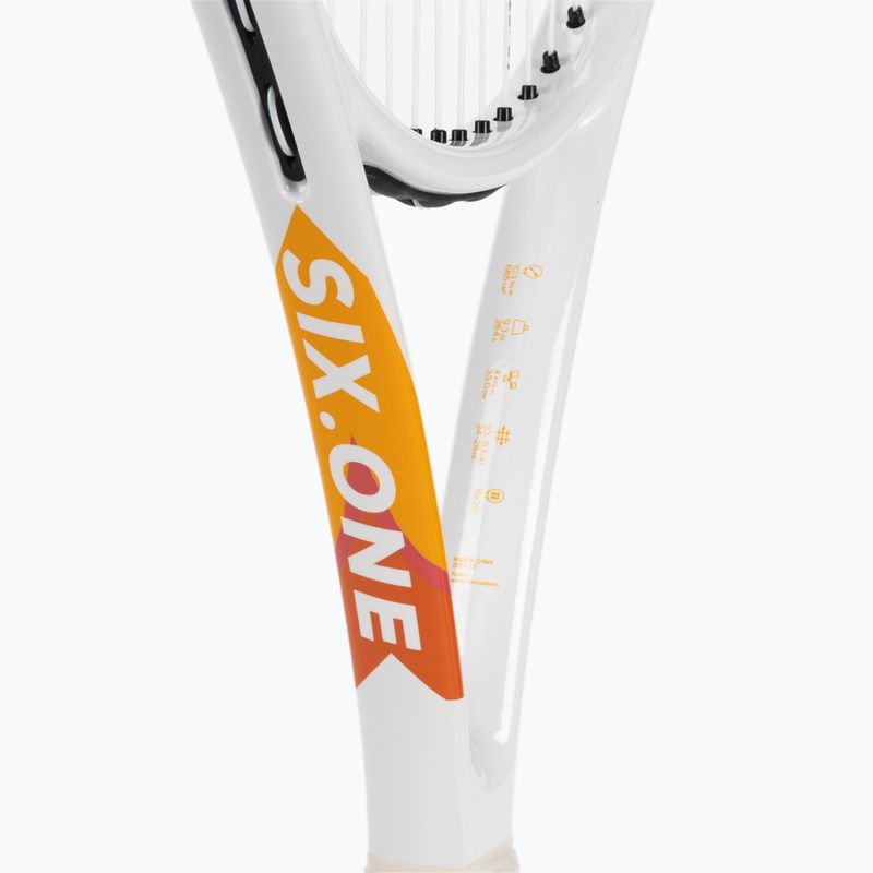 Tenisová raketa Wilson Six One červená a biela WR125010 4
