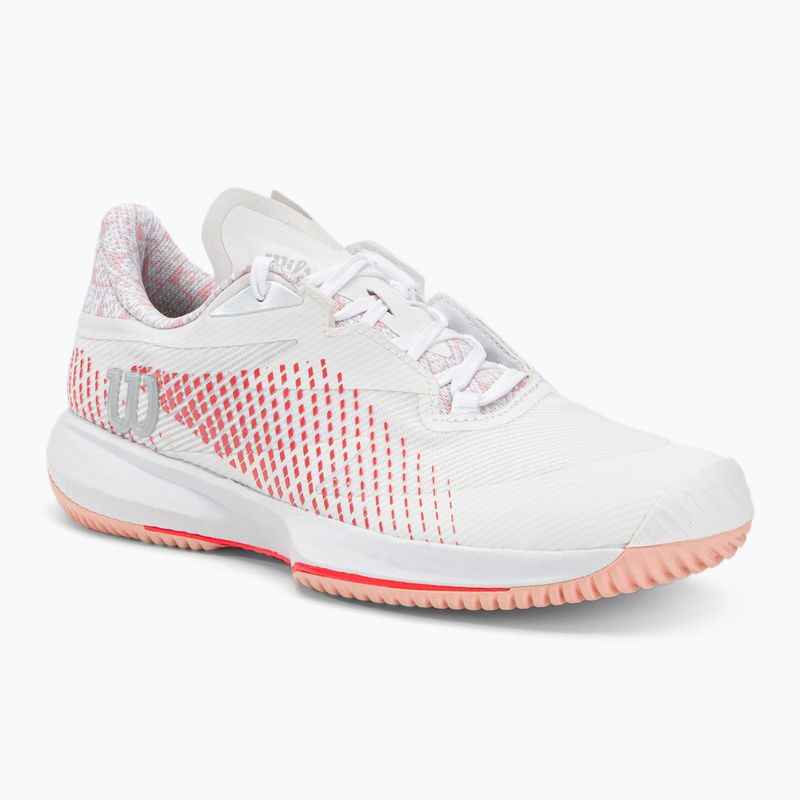Dámska tenisová obuv Wilson Kaos Swift 1.5 red and white WRS331040