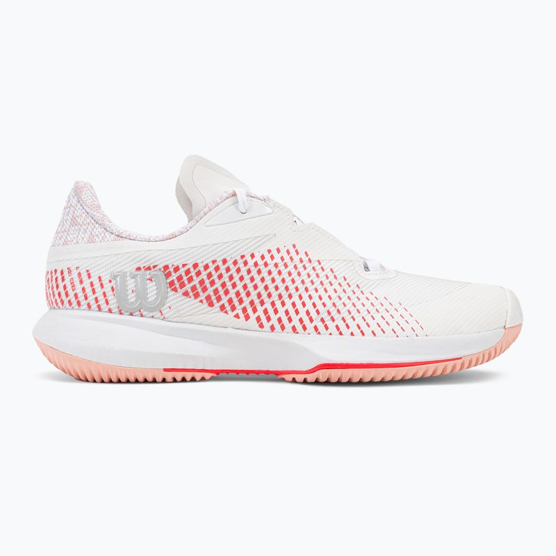 Dámska tenisová obuv Wilson Kaos Swift 1.5 red and white WRS331040 2