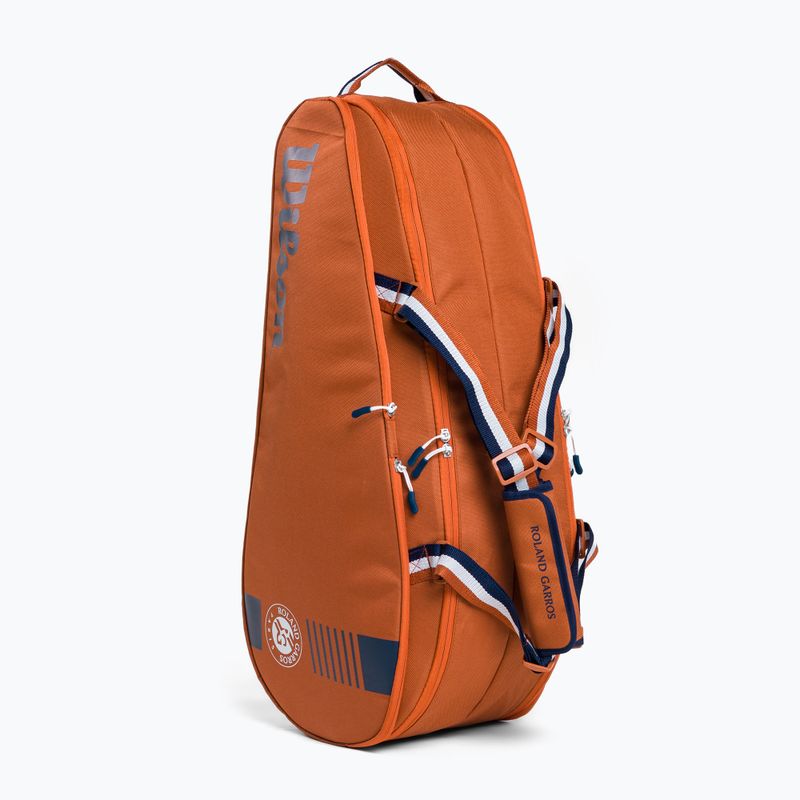 Wilson Roland Garros Team 6 Pk hnedá tenisová taška WR8026201001 3