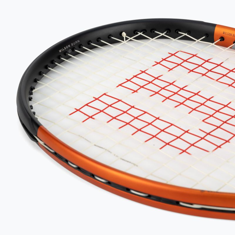 Tenisová raketa Wilson Burn 100ULS V5.0 oranžová WR109110 5