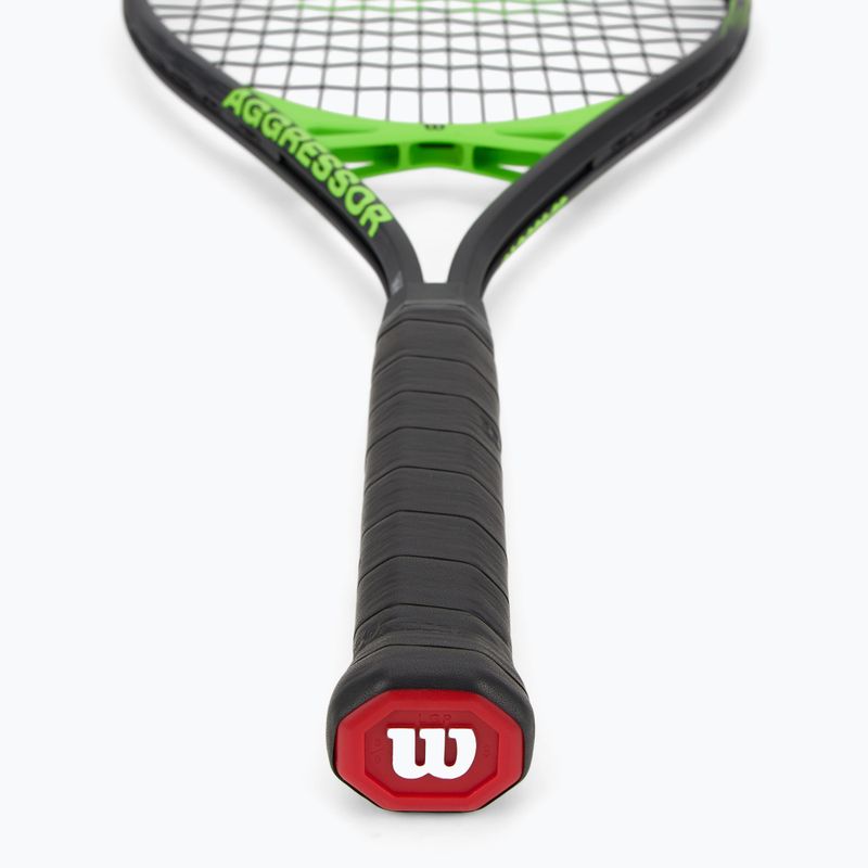 Tenisová raketa Wilson Aggressor black/green 3