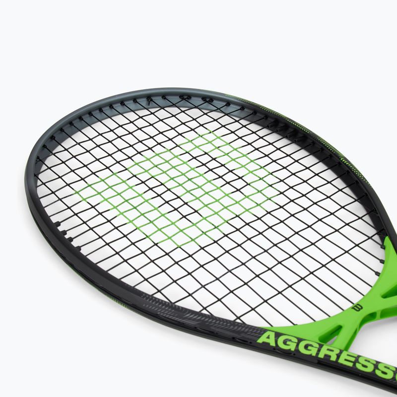 Tenisová raketa Wilson Aggressor black/green 5